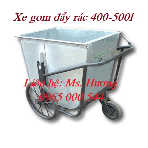 Xe gom r&aacute;c 400-500 l&iacute;t